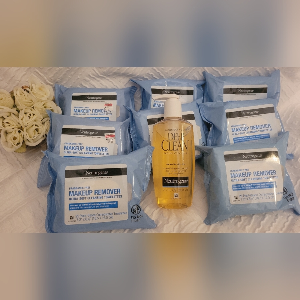 🆕️Neutrogena Makeup Remover and Cleanser Set